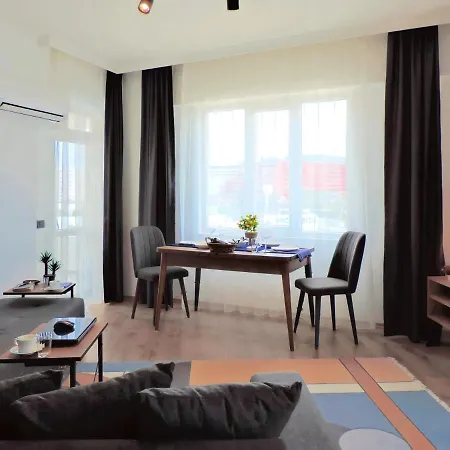Modern Flat With Sea View 10 Min To Lara Beach アパート *