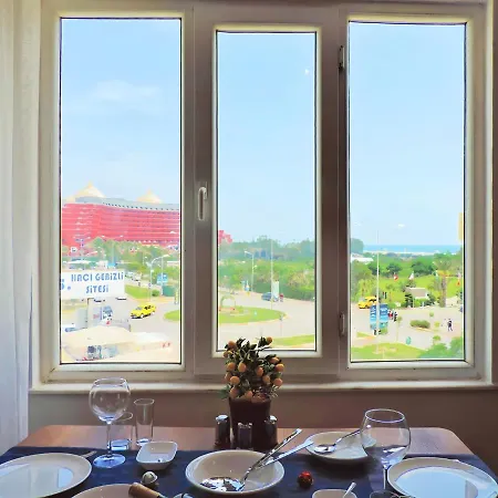 Daire Modern Flat With Sea View 10 Min To Lara Beach