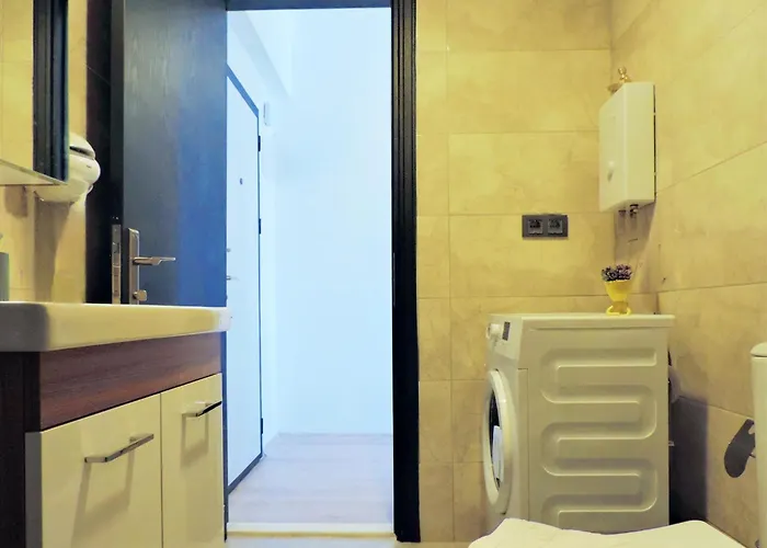Lägenhet Modern Flat With Sea View 10 Min To Lara Beach Antalya